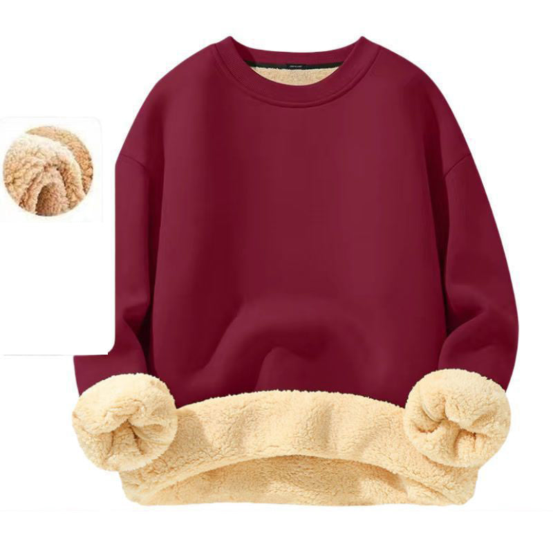 ⏰ Seasonal changeover sale: 50% off – quality at half the price! ✨Men's Fleece Lined Crewneck Sweatshirt