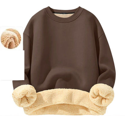 ⏰ Seasonal changeover sale: 50% off – quality at half the price! ✨Men's Fleece Lined Crewneck Sweatshirt