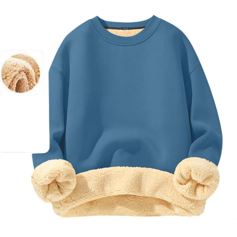 ⏰ Seasonal changeover sale: 50% off – quality at half the price! ✨Men's Fleece Lined Crewneck Sweatshirt