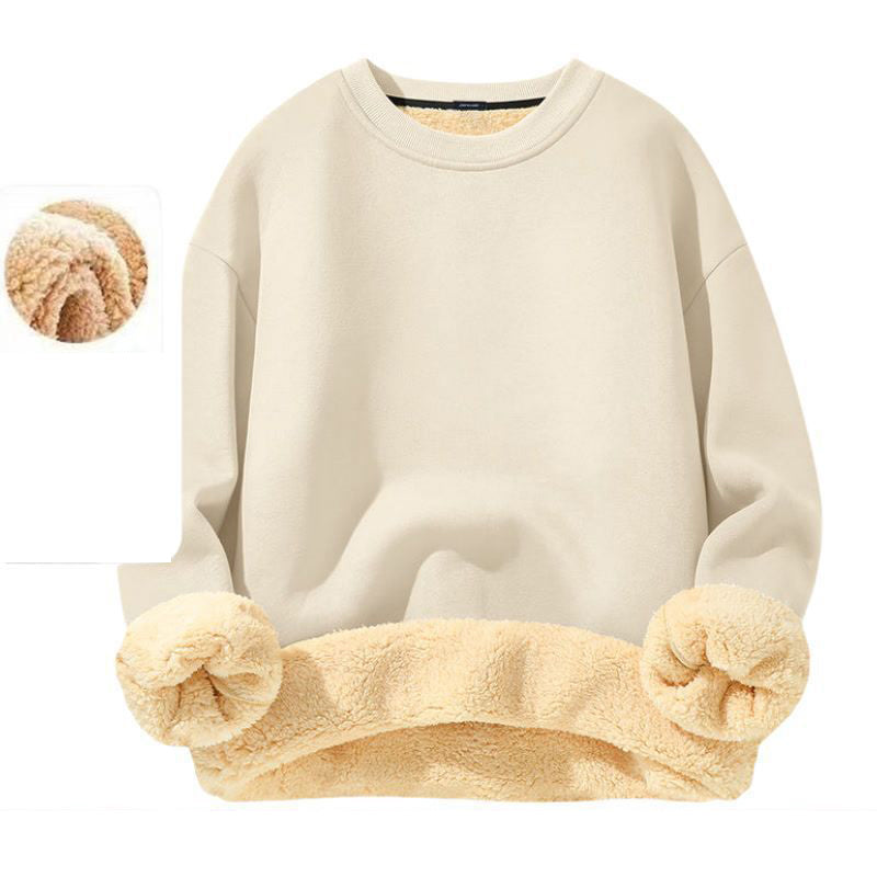⏰ Seasonal changeover sale: 50% off – quality at half the price! ✨Men's Fleece Lined Crewneck Sweatshirt