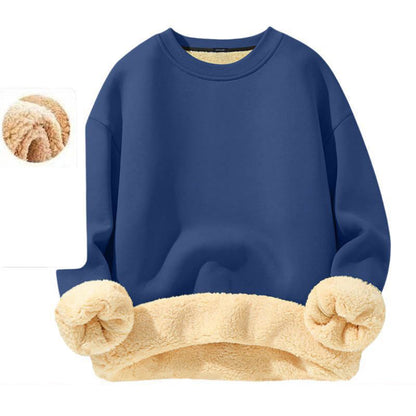 ⏰ Seasonal changeover sale: 50% off – quality at half the price! ✨Men's Fleece Lined Crewneck Sweatshirt