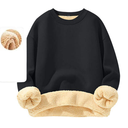 ⏰ Seasonal changeover sale: 50% off – quality at half the price! ✨Men's Fleece Lined Crewneck Sweatshirt