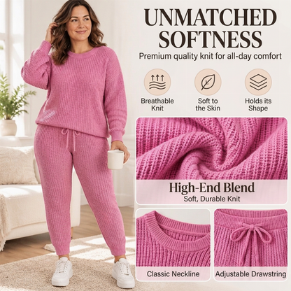 🔥New Fall/Winter Bestsellers: 50% Off💖—Women's Casual Two-Piece Ribbed Knit Set