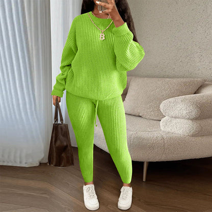 🔥New Fall/Winter Bestsellers: 50% Off💖—Women's Casual Two-Piece Ribbed Knit Set