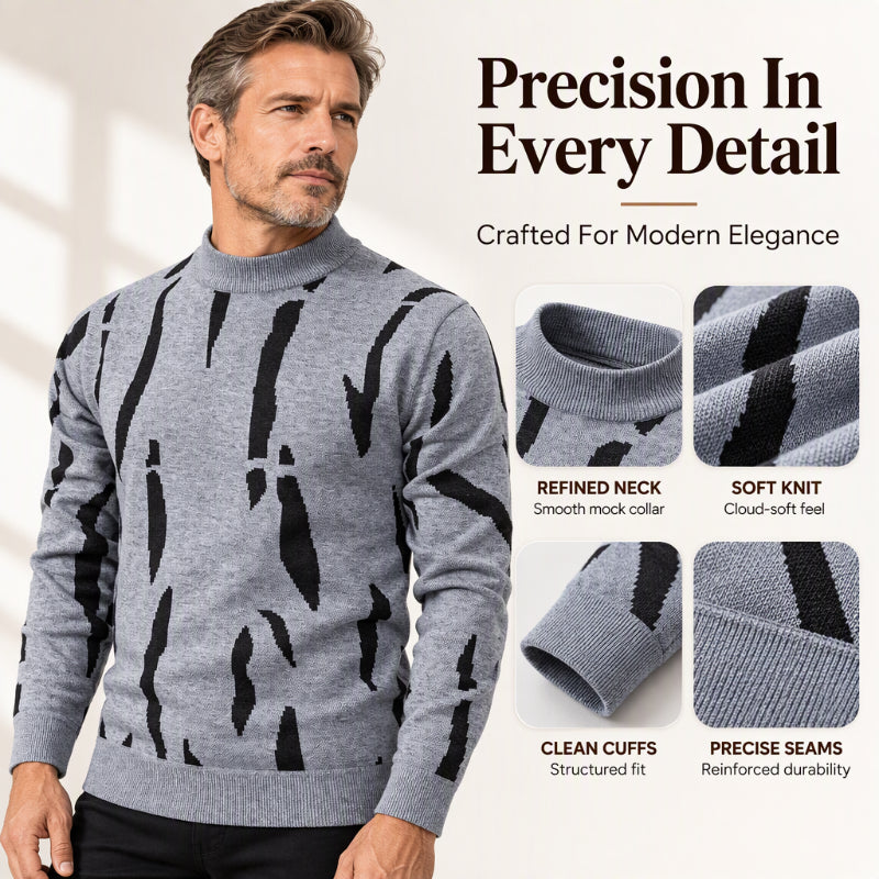 Men's Casual Slim Fit Turtleneck Sweater