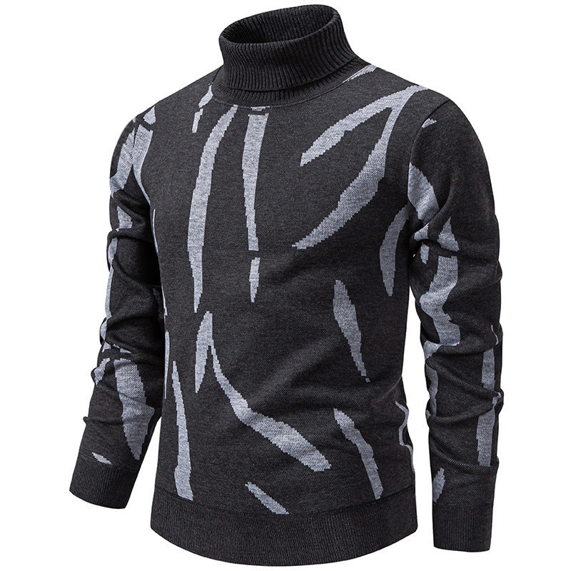 Men's Casual Slim Fit Turtleneck Sweater