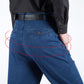 🔥HEIßER VERKAUF 40% RABATT🔥 👖Herren Jeans mit geradem Bein und hoher Taille 🔥Kaufen Sie 2 Paare versandkostenfrei