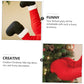 Ideales Geschenk - Weihnachtsmannbeine Weihnachtsdekoration