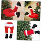 Ideales Geschenk - Weihnachtsmannbeine Weihnachtsdekoration